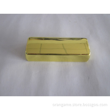 Laser Customized Logo Golden Bar USB Flash Drive Good Quality and 512MB-32GB Full Capacity with Factory Price